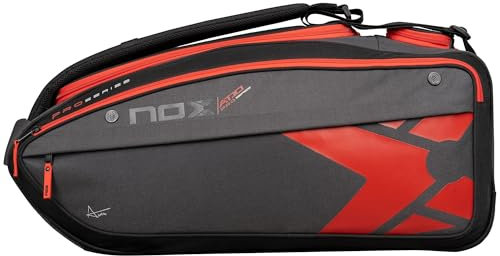 nox At10 XXL Schwarz Rot Padeltasche Bpat10xxl24
