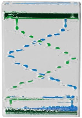 Temporizador de movimiento líquido, temporizador de aceite acrílico, reloj de , lámpara de aceite de burbujas de agua, lámpara de aceite de color, temporizador de movimiento líquido acrílico de