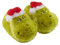 United Labels Grinch 3D Hausschuhe Plüsch für Damen und Herren, Grün, 41/43, Unisex Slipper mit Weihnachtsmütze, Pantoffeln Winter, Puschen Weihnachten