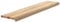 vidaXL Treppenstufen 2 STK. Unbehandelt 120x30x2 cm Massivholz Eiche, Treppenstufe für Holztreppen, Treppenstufe Holz, Fenstersims, Treppenstufe Eiche