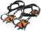 BRIGHTFUFU Snow Crampons Outdoor Portable Non Slip Winter Shoe Cover with Ice Spikes for Snow Traction Anti Skid Footwear Grippers for Hiking and Mountaineering Ice Cleats