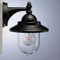 EBION Aussenlampe Wand E27, AußEnlampe AußEnwandleuchten Aluminum Ip44 Wasserdicht, Wandleuchte Vintage Ausenbeleutung Hauswand Schwarz, Garten, Veranda, Terrasse, GlüHbirne Nicht Enthalten
