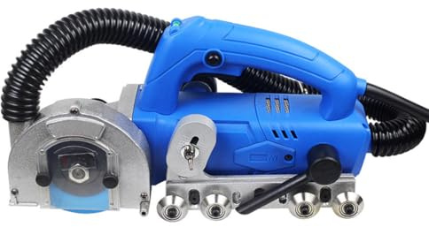 GJBMXSM Profi Fugenfräse für perfekte Verfugung: Reinigt, fräst und bereitet alte Fugen vor ohne Fliesen zu beschädigen 3.0Cuttingblades