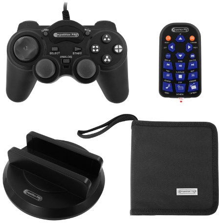 PS2 Controller Maxi Pack SLIM Standfuss+Tasche+Fernbedienung+Controll.