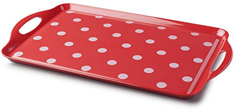 Zeal G204R Large Serving Tray, Red