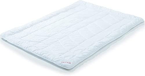 CelinaTex First Class Duo Bettdecke 200 x 200 cm Winter Steppdecke warm Qualitäts Decke Herbst atmungsaktiv