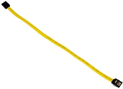 Delock SATA 6 GB/S Kabel 30 cm gelb