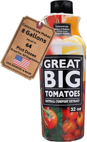 Great Big Tomatoes Fertilizer Booster for Vegetable Gardens, 32 Ounce