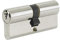 Yale B-ED3040-SNP - Cylindre de Serrure Euro - 30/40 (80 mm) / 30:10:40 - Finition Nickel - Sécurité Standard - Polybag