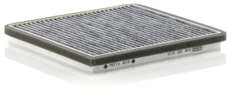 MANN-FILTER CUK 20 010 Cabin Air Filter - Pollen Filter with Activated Carbon - for Cars + Transporters