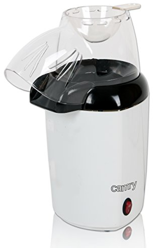 CAMRY CR4458 Palomitero Maquina de Palomitas de maíz, Aire Caliente Sin Grasa Aceite, Diseño Moderno, Eléctrica, 1200W