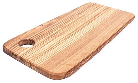 Tagliere in pregiato legno di olivo-ulivo per la preparazione o presentazione dei cibi, per servire gli antipasti, salumi, formaggi, verdure,rustici, ecc. Made in Italy.