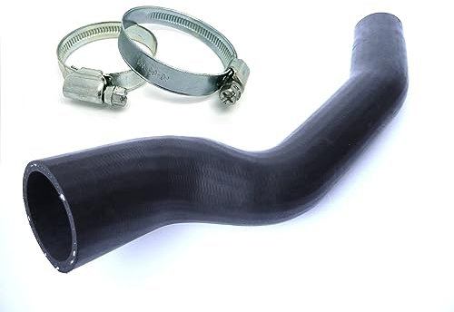 Reperio Ladeluftkühler Turbo Schlauch EGR für Ford Mondeo MK3 2.0 TDDi TDCi 2.2 TDCI 1222831 - Gummi, Schwarz, Autoschlauch, Kühlerrohr, 1 Stück