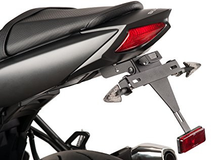 Puig 8729N License Plate Holder model specific design, Black