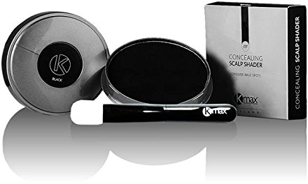 Kmax Topical Shader Haarverdichter 35 g Concealer | Bei lichtem Haar | Haarverdichtung | Streuhaar, Farbton:Mittelbraun (Medium Brown)