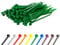Gocableties - Fascette Plastica Verdi - 100 mm x 2,5 mm - 100 Pezzi - Piccole Fascette Colorate