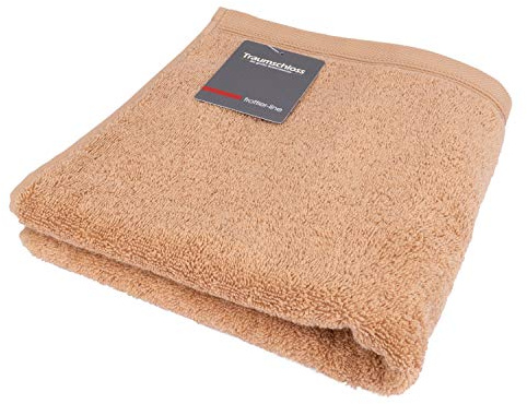Traumschloss Duschtuch »Frottier-Line« 100% Baumwolle | flauschig weich | Sand | 70x140cm
