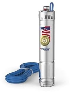 Pompe immergée 4 Pedrollo DAVIS 0,75 kW jusqu'à 3 m3/h monophasé 220V