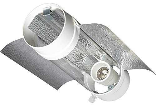 Weedness Cooltube Reflektor Grow 125 mm Flansch 49 cm lang - Lampe Beleuchtung NDL MHL E40 Fassung Lampen Glas 600w Pflanzen
