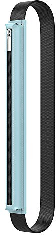 MoKo Pencil Case Fit Apple Pencil Pro, Apple Pencil (USB-C), Apple Pencil 1st/2nd Generation, Stylus Pencil Sleeve PU Leather Zipper Pouch with Elastic Band For 9.7-12.9 Tablet, Sky Blue