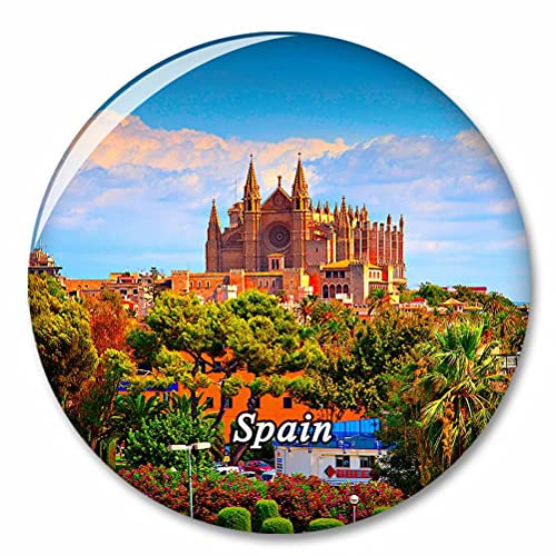 Spagna Cattedrale di Palma di Maiorca Magnete del frigorifero Magneti decorativo Apribottiglie Tourist City Travel Souvenir Collection Regalo Forte adesivo per frigorifero