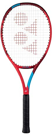YONEX New Vcore Feel Tango Red besaitet 250g Tennisschläger Komfortschläger Rot - Blau 2