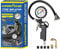Goodyear 2 in 1 Tyre Inflator and Pressure Gauge Gun For Use with Air Compressor Includes Ruber Hose Quick Connect Coupler Accessories