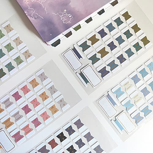 6 Stück monatliche Registerkarten monatliche Kalenderaufkleber für Planer Journal- und Notebook-Organisationen (A6)