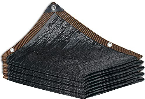 HEAVY Auvents 90% De Tissu D'ombrage De Soleil, De Filets Parasols, De Maille Fine Respirante, De Tissu D'ombre De Polyéthylène, De Filet D'ombrage (Size : 6mx6m)