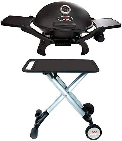 BBQJungs Gasgrill & klapp Grillwagen BBQ Tischgrill Camping Garten Balkon Grill