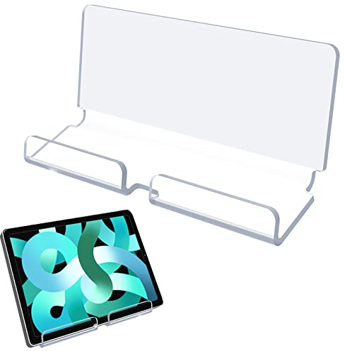 Kamehame Support mural en acrylique transparent pour tablette, smartphone, liseuse