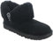 UGG Stivale da donna Ultra Mini Braid Fashion, nero, 37 EU