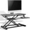 Xantron® Schreibtischaufsatz höhenverstellbar mit Gasdruckfeder / Monitor Erhöhung Schreibtisch 2 Monitore mit Tastaturablage / Monitor Ständer / Schreibtisch Aufsatz / Bildschirmerhöhung