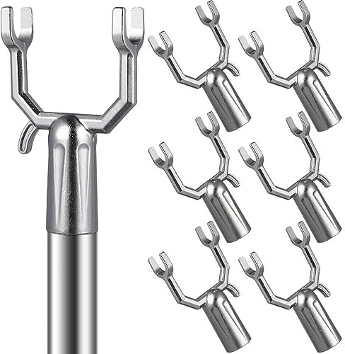 Cabilock 8pcs Plant Branch Support Metal Brackets Decked Accessories Metal Plants Tree Stakes Tree Brace Support Fruit Tree Support Branches Brace Reusable Plants Support Gardening Support
