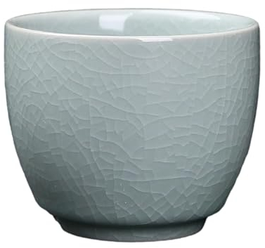 CAPIJIONG Service à thé individuel en céramique avec motif Ice Crack Owner