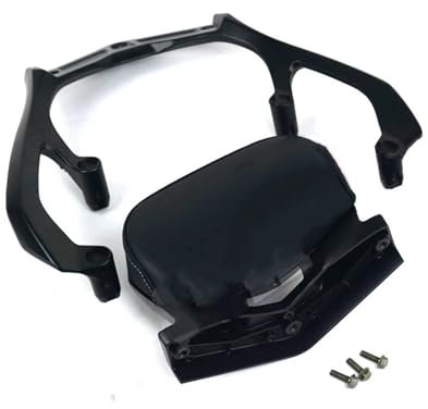 Motorrad Gepäckträger Hinten Für TMAX560 Für Tmax-560 2022 2023 Motorrad Hinten Gepäck Rack Carbon Stahl Befestigungs Halterung Reitstock Kit Gepäckträger Topcase(Farbe:Armrest Backrest)
