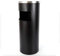 Edelstahl Standaschenbecher 30L Mülleimer Mit Aschenbecher, Eimer Standascher Edelstahl Mit Inneneimer Standaschenbecher 60 cm (schwarz)