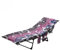 LKH Beach Sun Lounger Towels with Pockets & Shoulder Strap Beach Sunbed Towels Microfiber Quick Dry Cover for Sun Lounger Pool Chair Outdoor 210x75CM (Black & Purple)