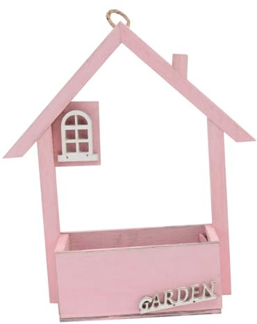 MUSISALY Pot De Fleurs Mural Bois Décoratif Panier De Fleurs Suspendu Pratique pour Intérieur