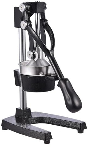 Hand Press Manual Juicer Squeezer, Commercial Heavy Duty Cast Iron Hand Press Manual Orange Citrus Lemon Lime Grapefruit Pomegranate Fruit Juice Squeezer Machine