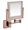 Beleuchteter Make-up-Spiegel, 360° drehbar, ausziehbar, Wandmontage, Kosmetikspiegel für Zuhause, Badezimmer, Hotel, Rasur – exquisites Design
