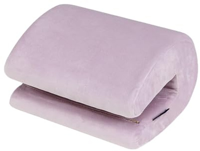 JAYIOLA Kopfstütze für Bürostuhl, Nackenstütze für Schreibtischstuhl, Mittagspausenkissen, Rosa