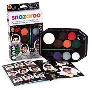 Snazaroo visage kit de peinture Halloween 8 x 2mls