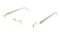 EBM Switch-It Garnitur Combi 715 - Silber - Rechteckig - Brille