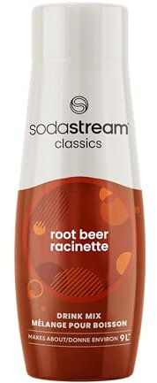 SodaStream Root Beer Syrup, 14.9 Fluid Ounce