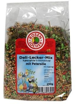 Mühlan 8X DeliLeckerMix Petersilie 250g, f. Wellensittiche, Vogelfutter
