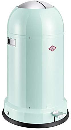 Wesco 183631–51 Kick Master Classic Line Soft, Poubelle Automatique de Cuisine, métal, Menthe, 42 x 71 x 42 cm