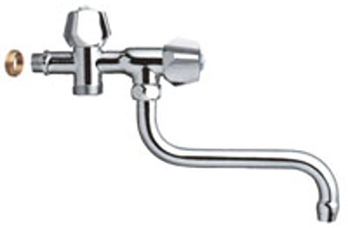 Rubinetto lavatrice snodato 3/8-1/2