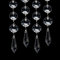 30pcs Acryl klarem Kristall Stränge Edelsteine Perlen Vorhang für Hochzeit Mittelstücke Kranz / Party / Weihnachts Dekoration