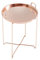 DuNord Design Beistelltisch Couchtisch Tabletttisch Kupfer 45cm Bangladesh Orient Design Tisch